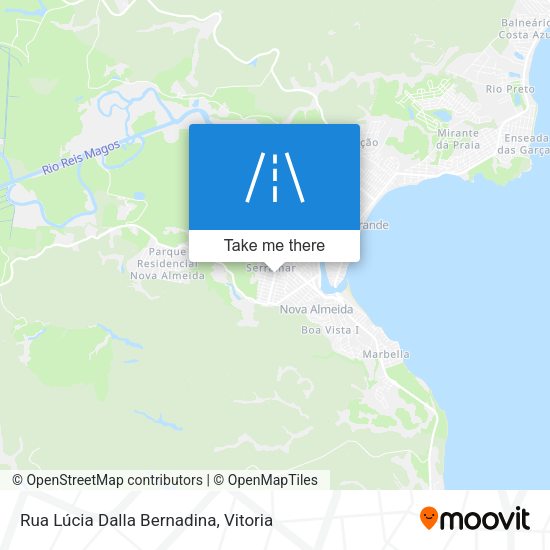 Rua Lúcia Dalla Bernadina map