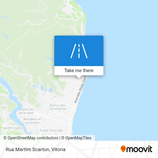 Rua Martim Scarton map