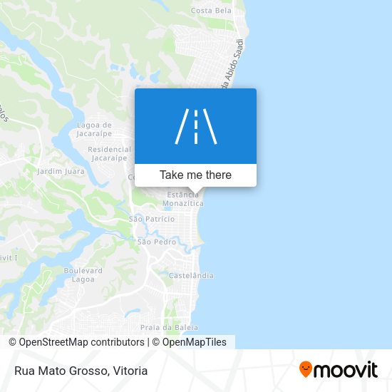 Rua Mato Grosso map