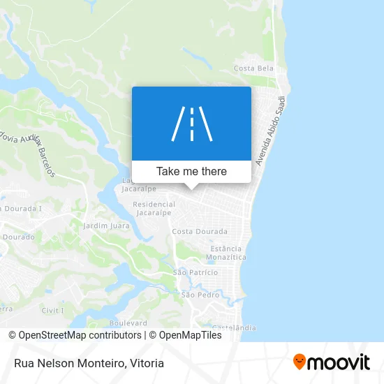Rua Nelson Monteiro map