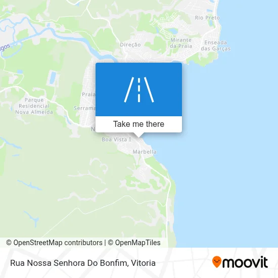 Rua Nossa Senhora Do Bonfim map