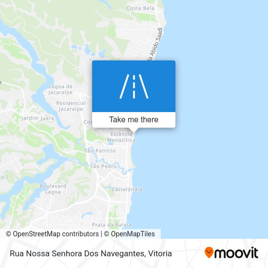 Rua Nossa Senhora Dos Navegantes map