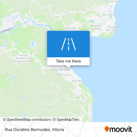 Rua Oscalino Bermudes map