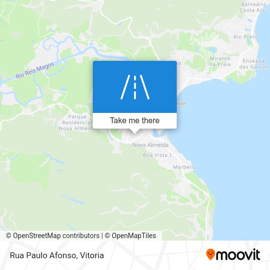 Rua Paulo Afonso map