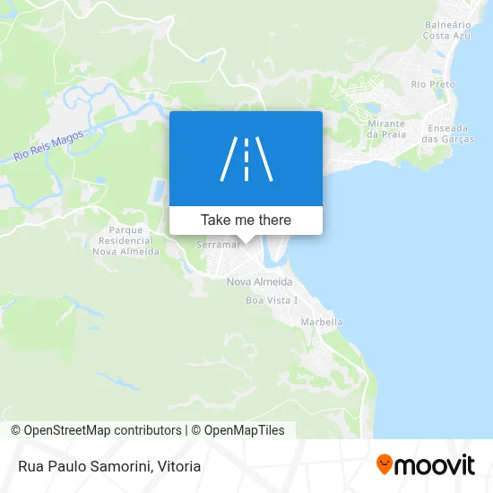 Rua Paulo Samorini map