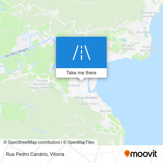 Rua Pedro Canário map
