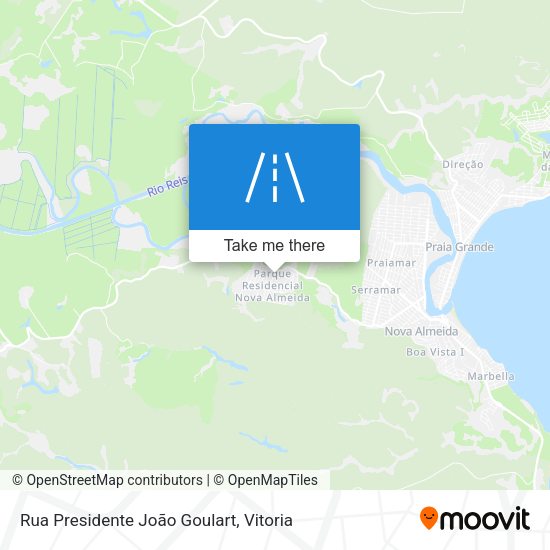 Rua Presidente João Goulart map