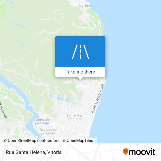 Rua Santa Helena map