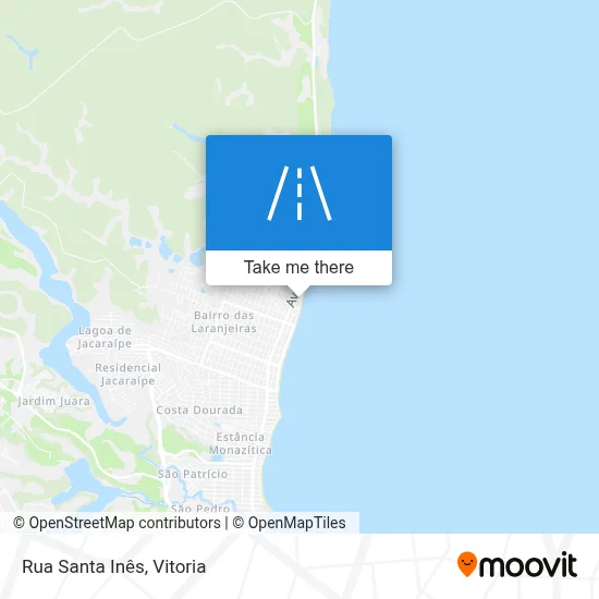 Rua Santa Inês map