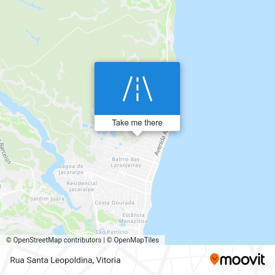 Rua Santa Leopoldina map