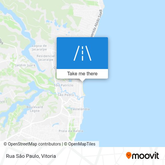 Rua São Paulo map