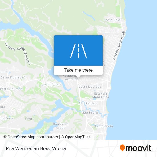Rua Wenceslau Brás map