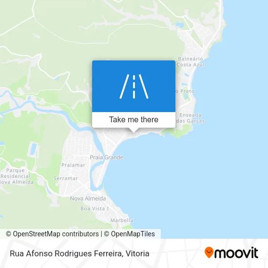 Rua Afonso Rodrigues Ferreira map