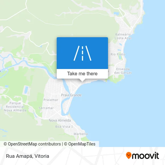 Rua Amapá map