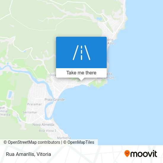 Rua Amarílis map