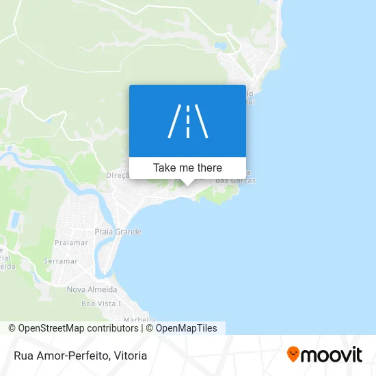 Rua Amor-Perfeito map