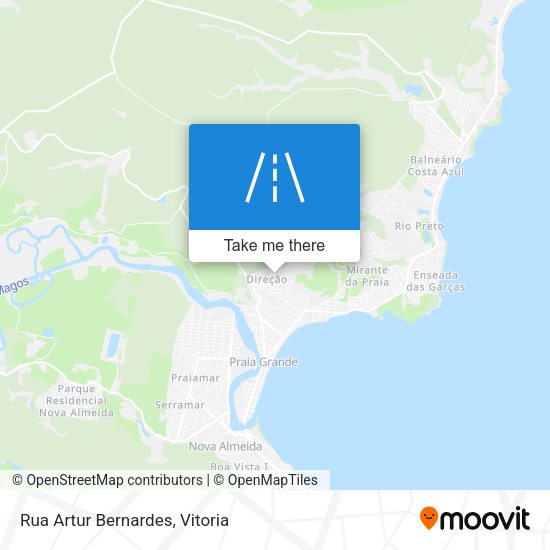Rua Artur Bernardes map
