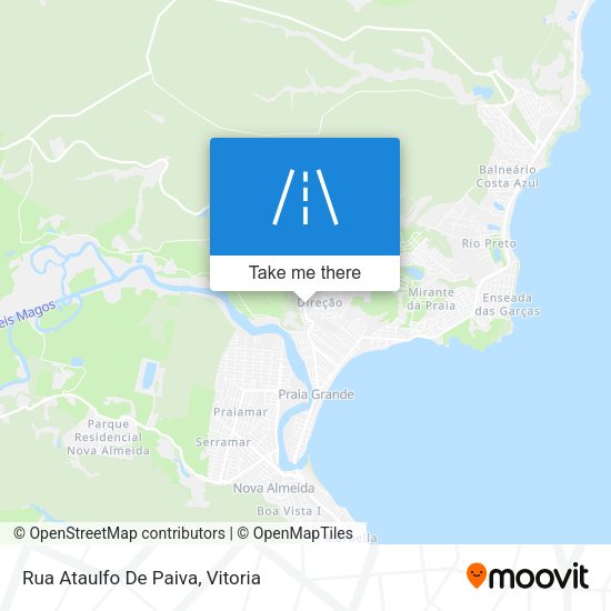 Rua Ataulfo De Paiva map