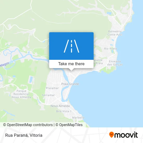 Rua Paraná map