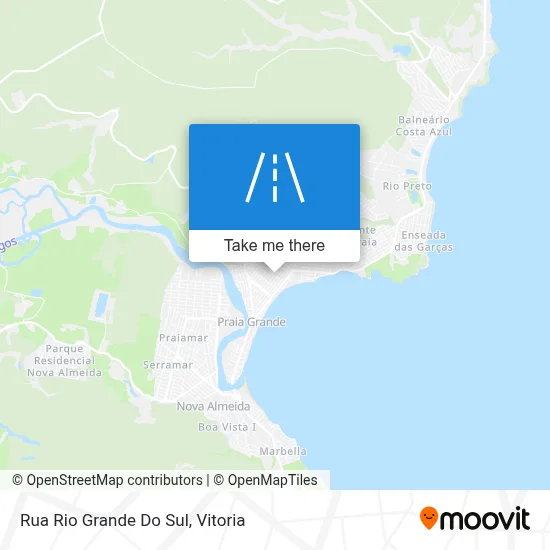 Rua Rio Grande Do Sul map