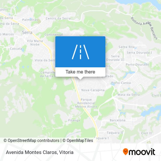Avenida Montes Claros map