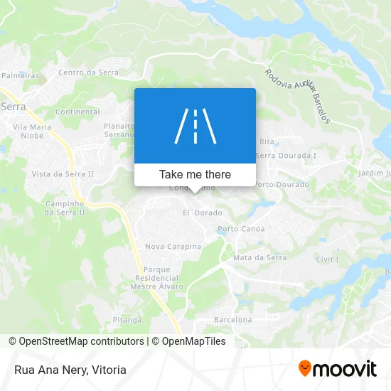 Rua Ana Nery map