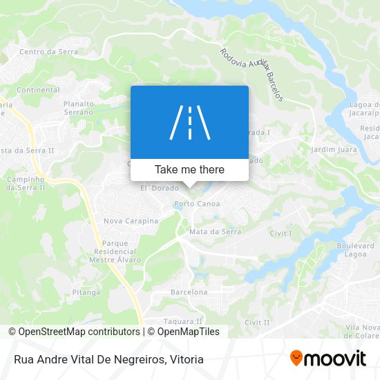 Rua Andre Vital De Negreiros map