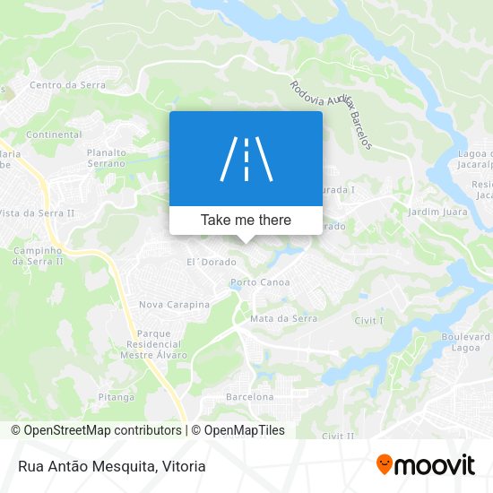 Rua Antão Mesquita map
