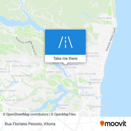 Rua Floriano Peixoto map