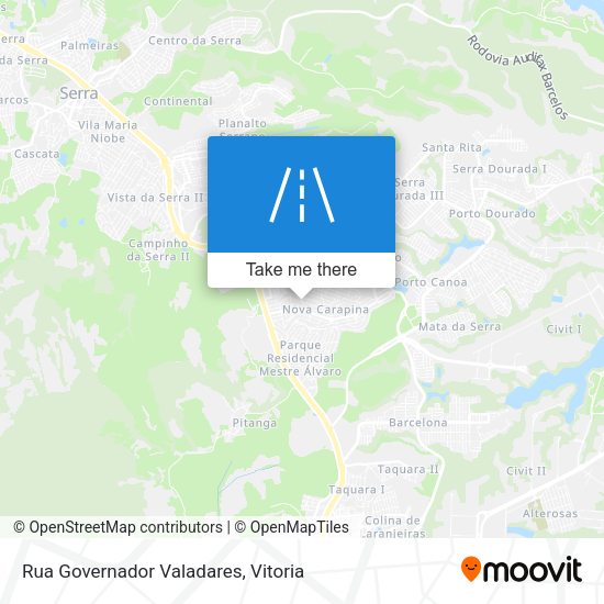 Rua Governador Valadares map