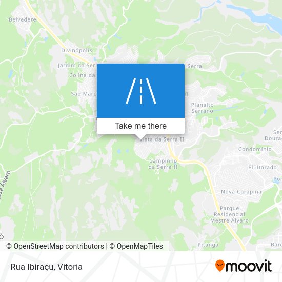 Rua Ibiraçu map