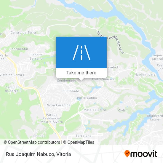 Rua Joaquim Nabuco map