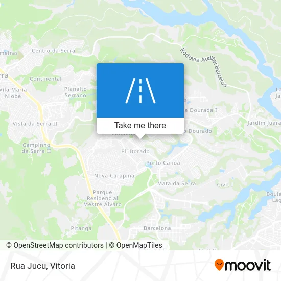 Rua Jucu map
