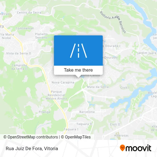 Rua Juiz De Fora map