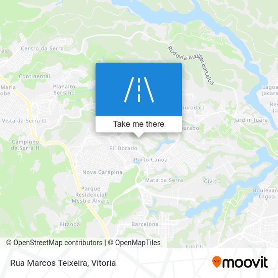 Rua Marcos Teixeira map