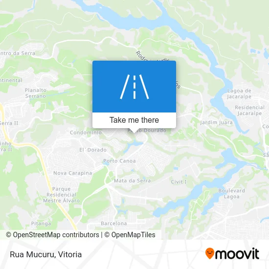 Rua Mucuru map