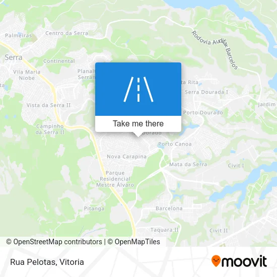 Rua Pelotas map