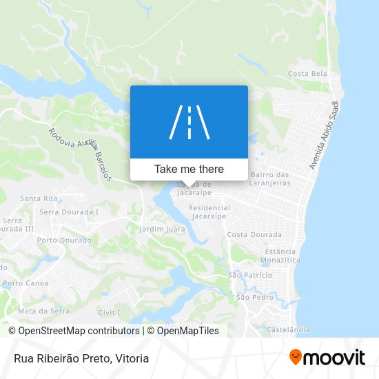 Rua Ribeirão Preto map