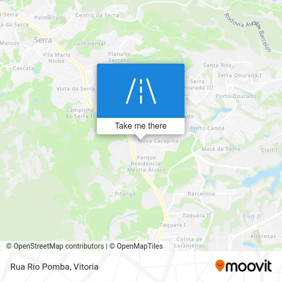 Rua Rio Pomba map