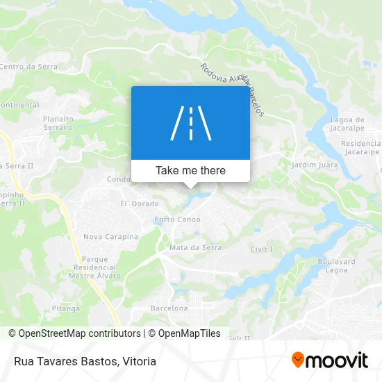 Rua Tavares Bastos map