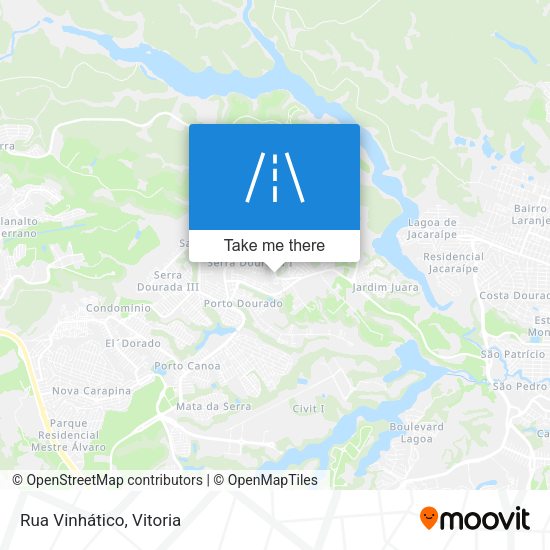 Rua Vinhático map