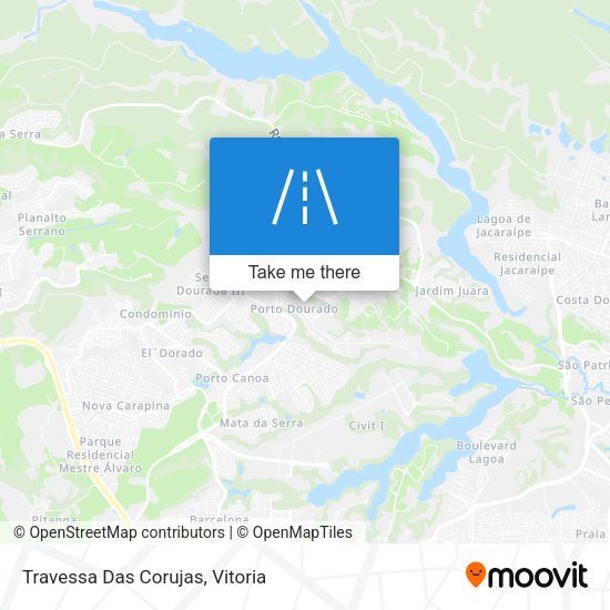 Travessa Das Corujas map