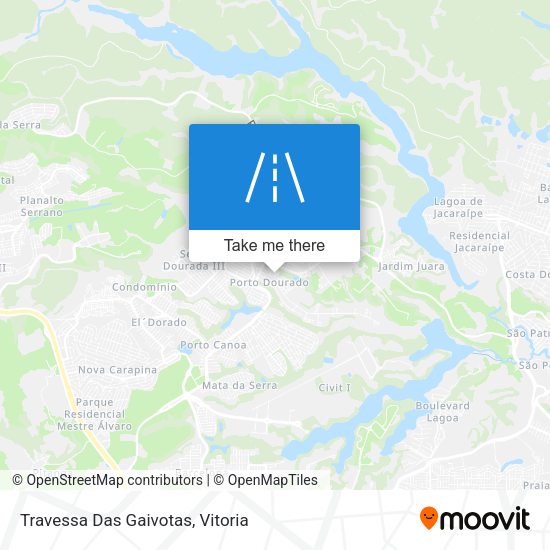 Travessa Das Gaivotas map