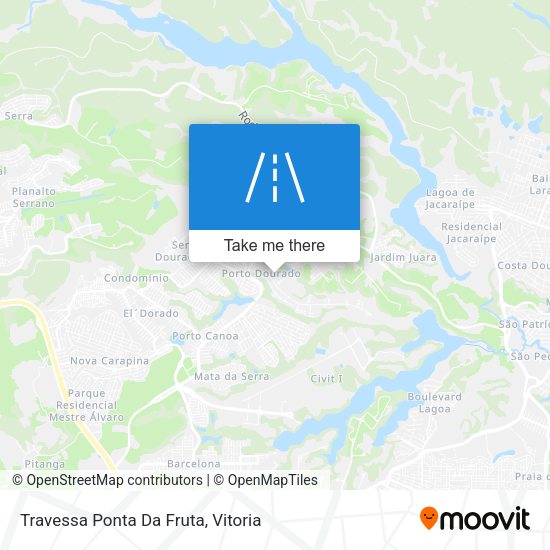 Travessa Ponta Da Fruta map