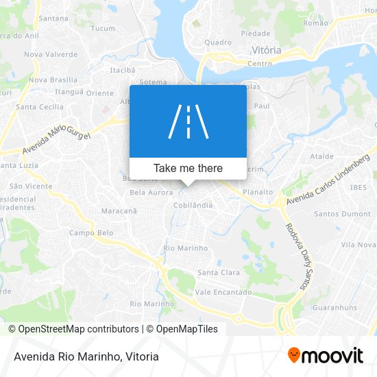 Avenida Rio Marinho map