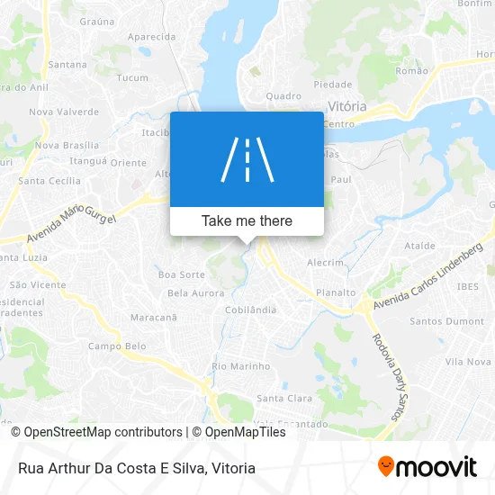 Rua Arthur Da Costa E Silva map