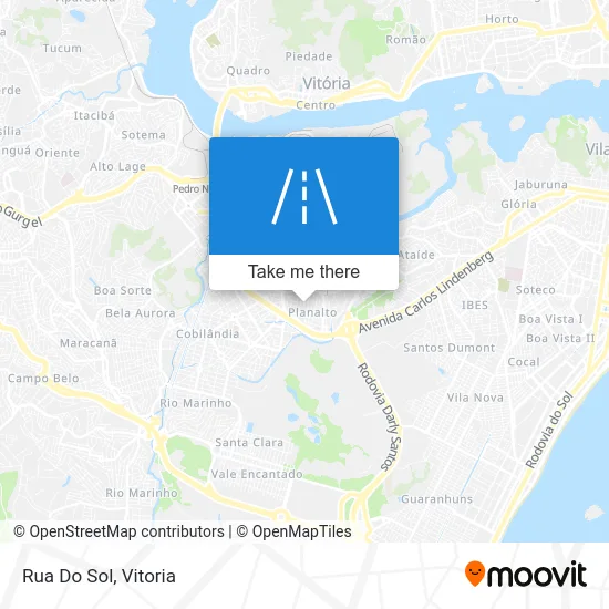 Rua Do Sol map