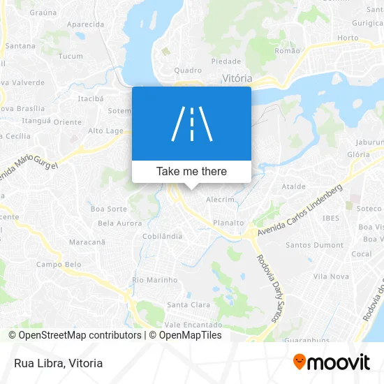 Rua Libra map