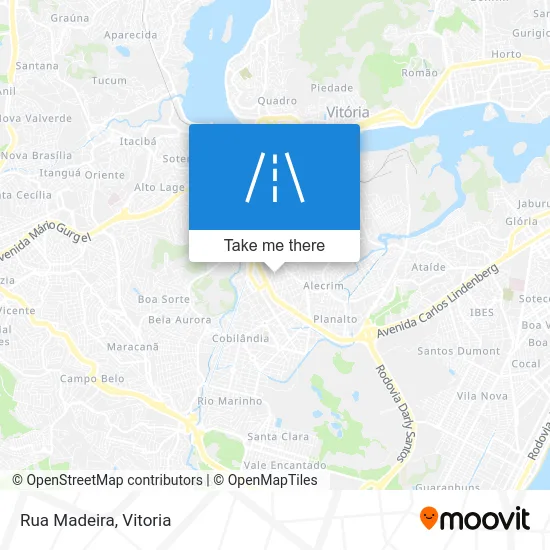 Rua Madeira map