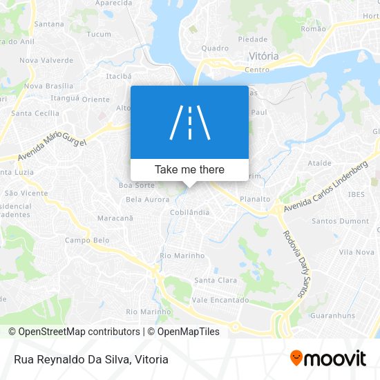 Rua Reynaldo Da Silva map
